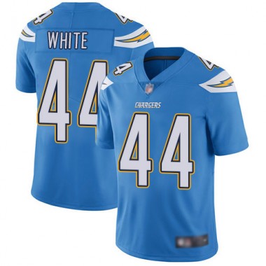 Los Angeles Chargers NFL Football Kyzir White Electric Blue Jersey Youth Limited  #44 Alternate Vapor Untouchable->youth nfl jersey->Youth Jersey